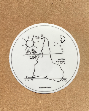 Adesivo Nosso Norte É O Sul Torres Garcia