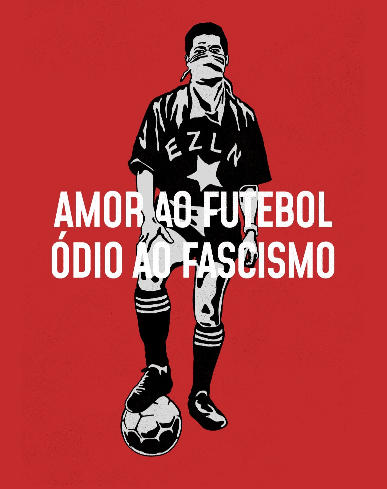 Bandeira Amor ao futebol