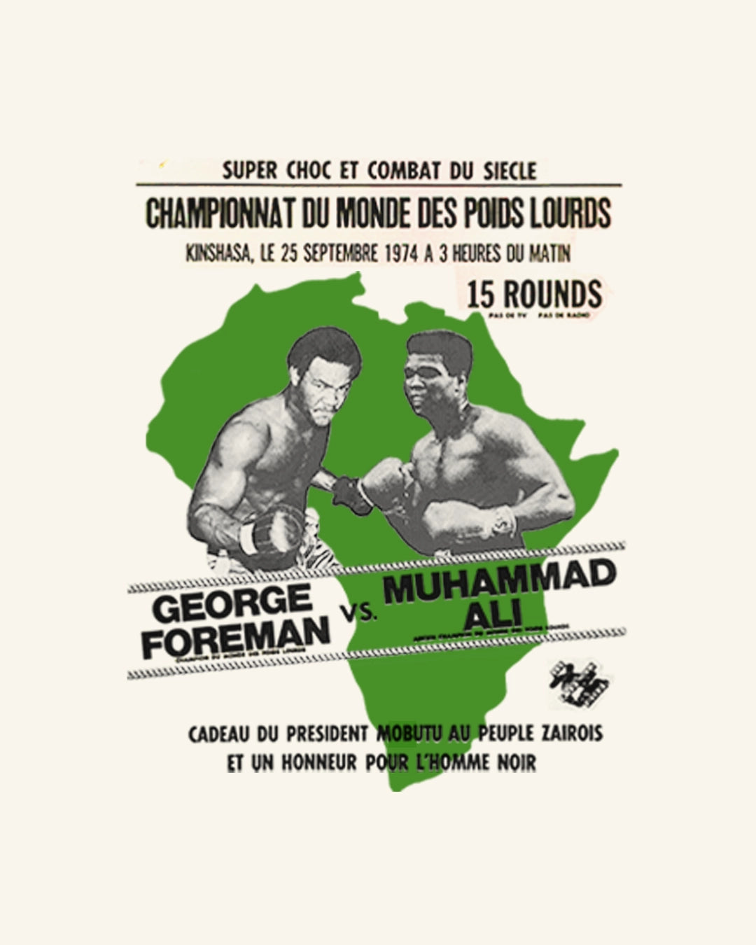 Camiseta Oversized A Luta do Século