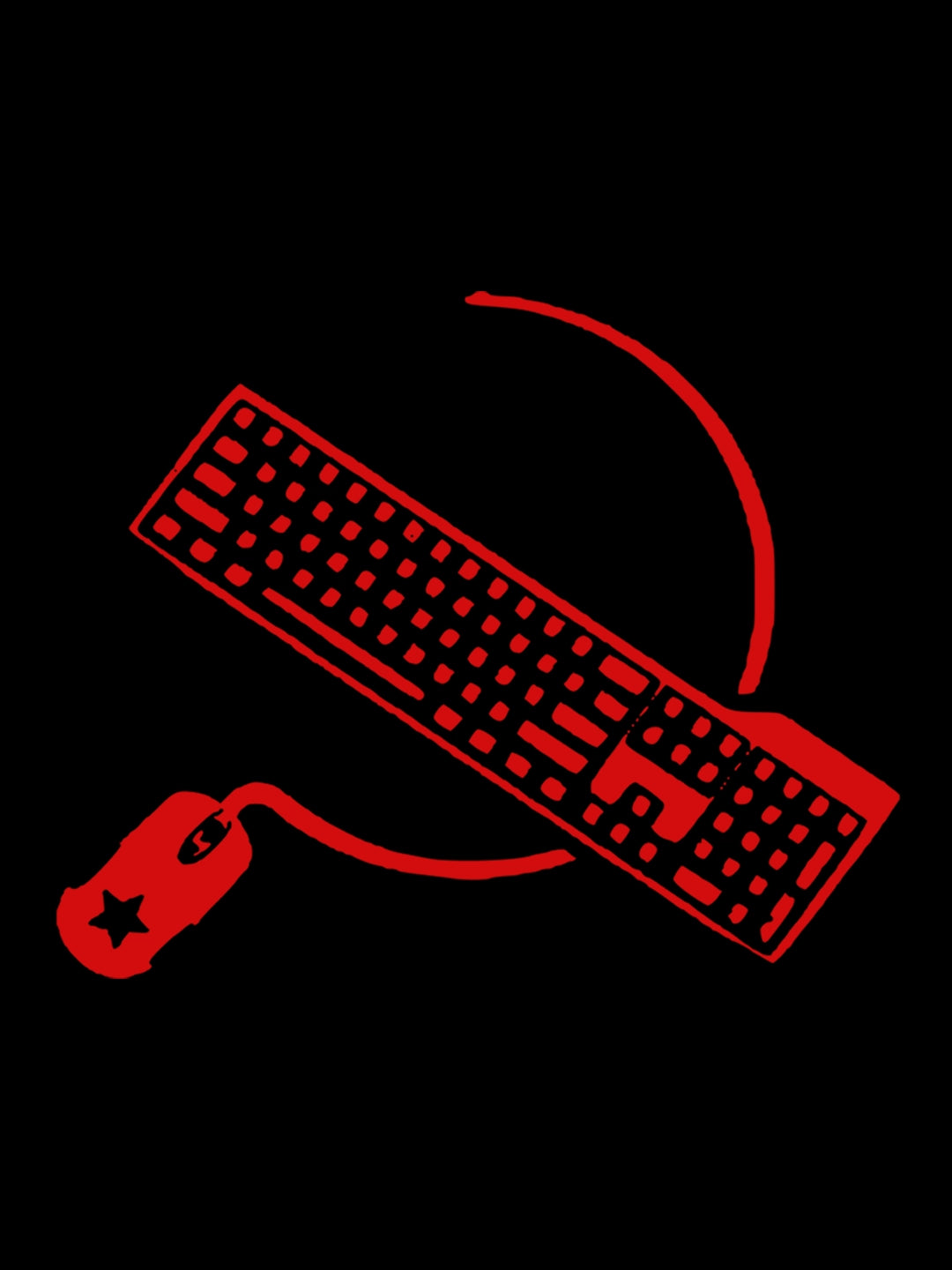 Camiseta Regata Foice e Teclado