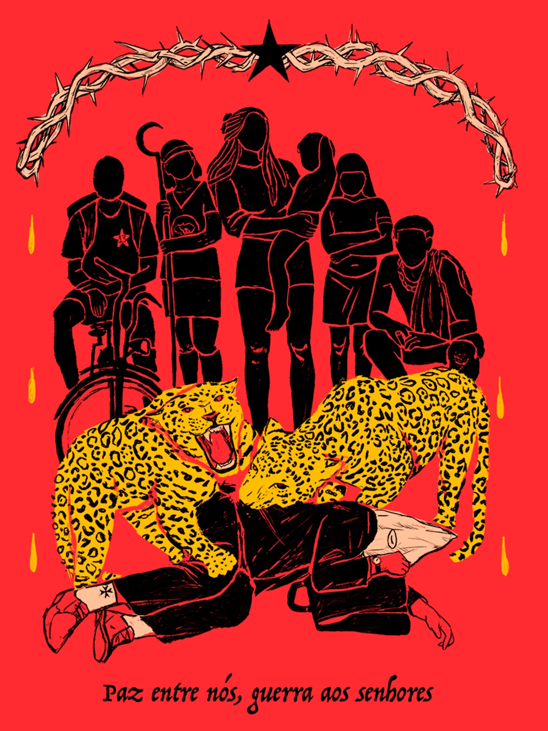 Camiseta Regata Paz Entre Nós