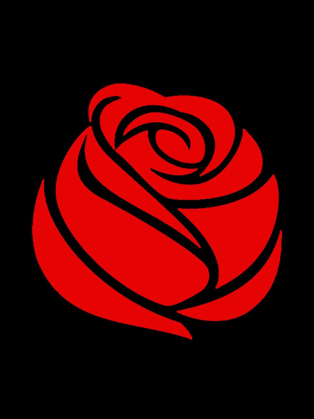 Camiseta Baby Look A Rosa Vermelha do Socialismo