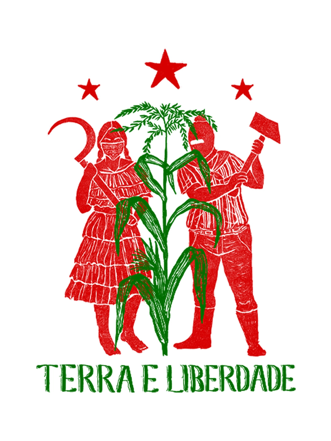 Camiseta Infantil Terra e Liberdade