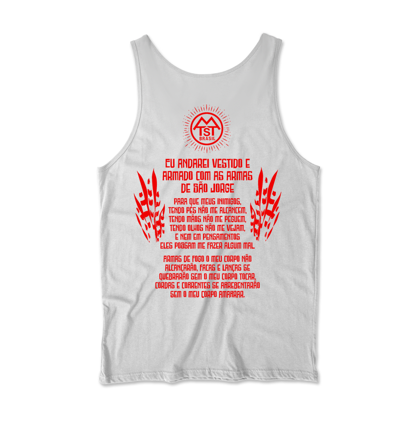 Camiseta Regata Fé Na Luta MTST