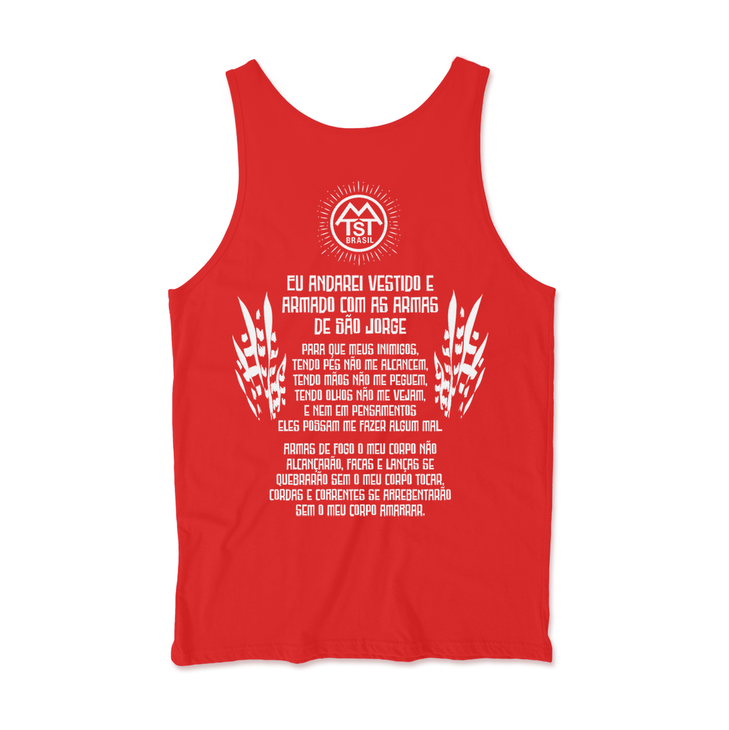 Camiseta Regata Fé Na Luta MTST