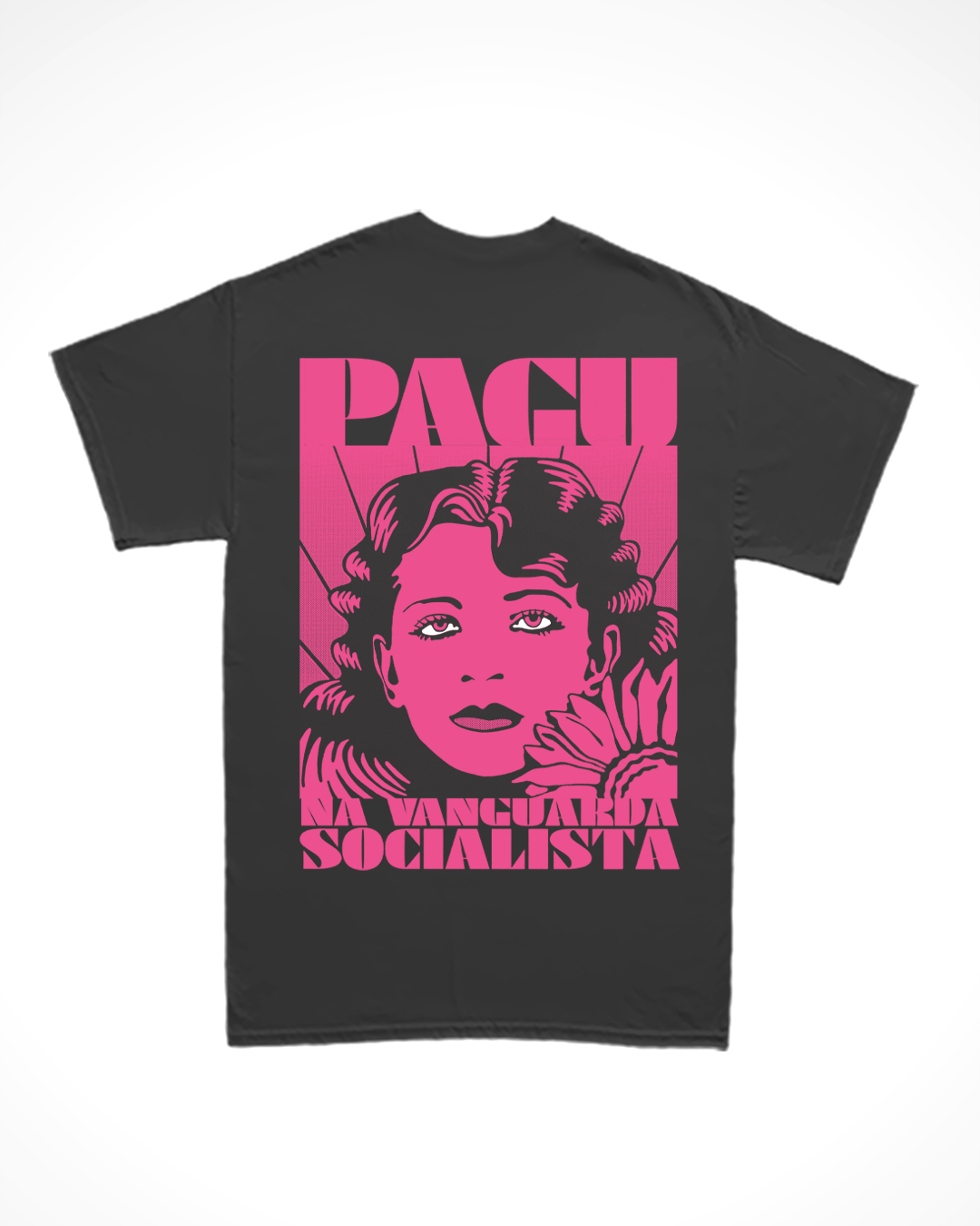 Camiseta Básica Pagu na Vanguarda Socialista (Flipei 2025)