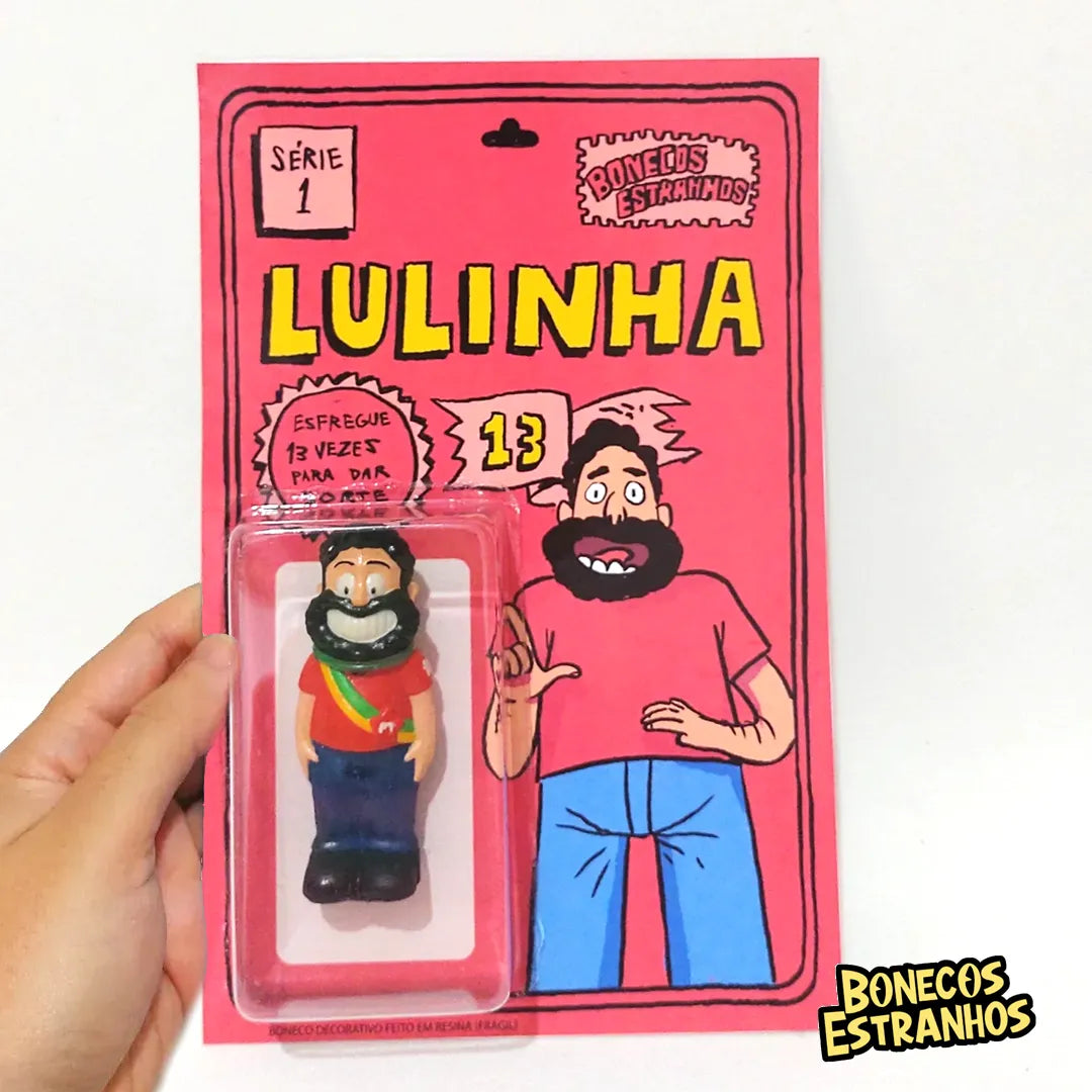 Boneco Estranho Lulinha Vermelho