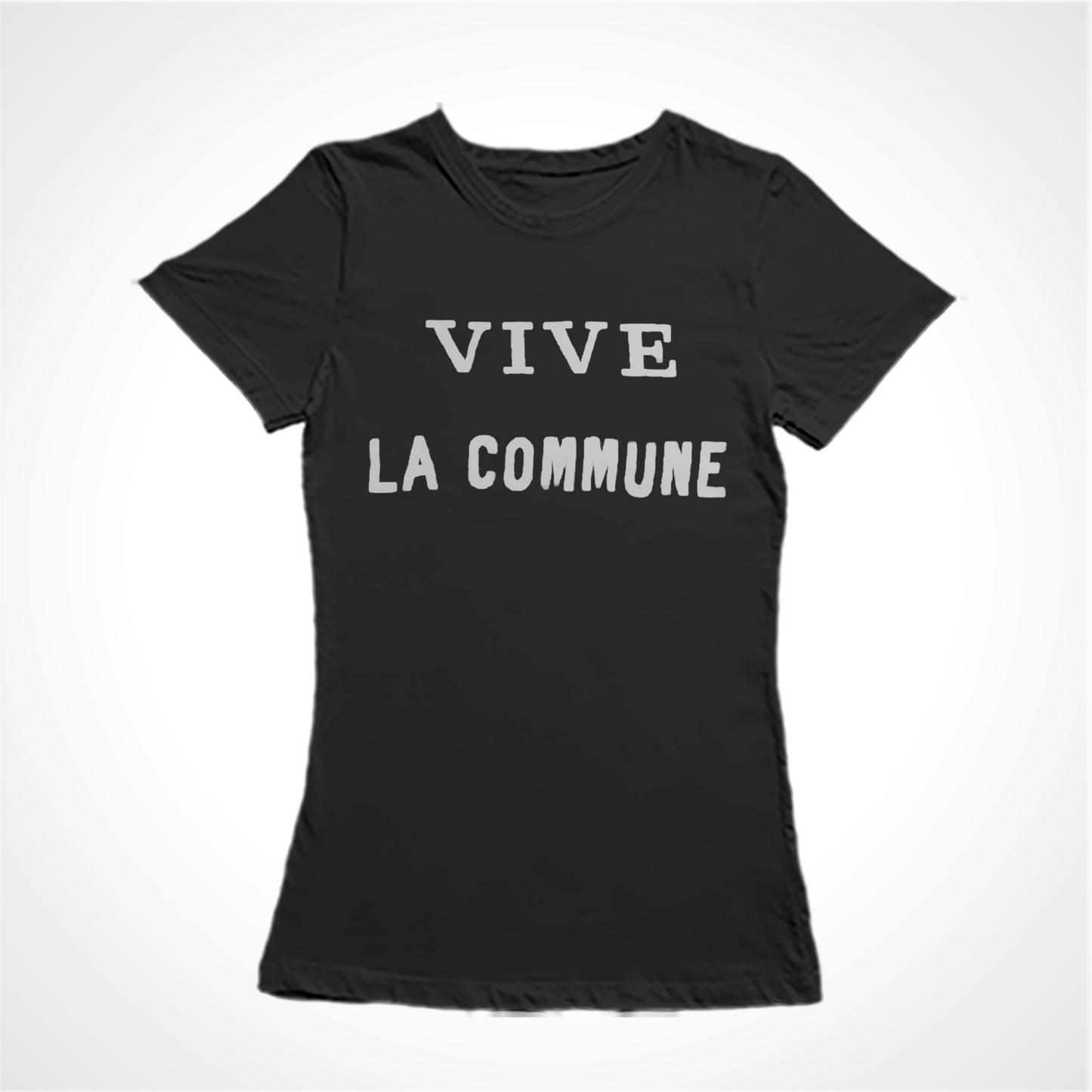 Camiseta Baby Look Vive La Commune