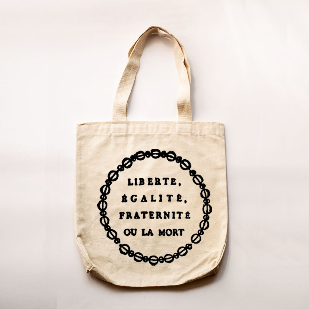 Bolsa Liberte Equalite Fraternite ou la Mort