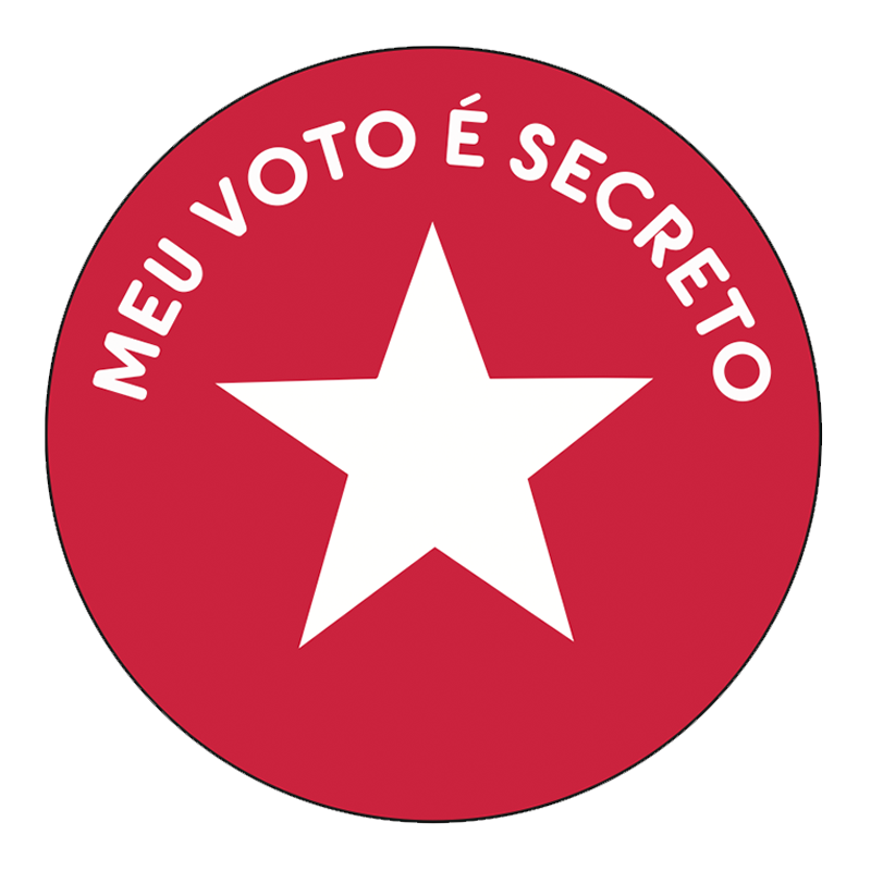 Botom Meu voto é secreto