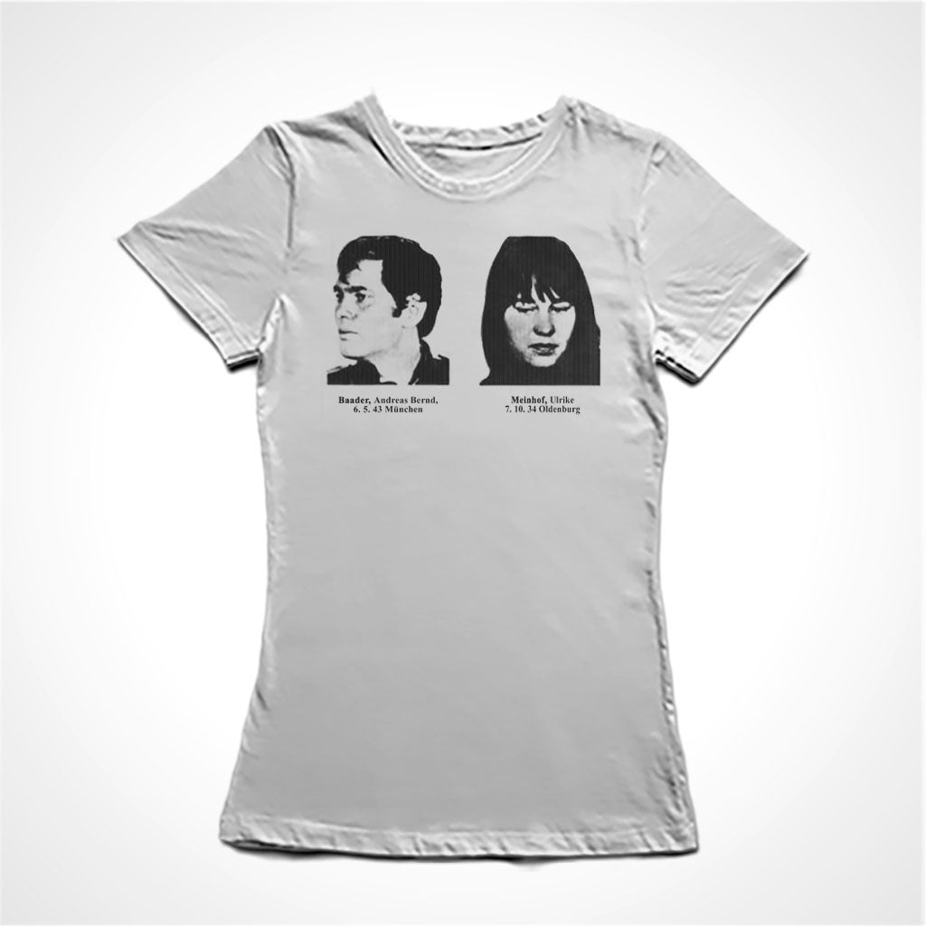Camiseta Baby Look Baader Meinhof
