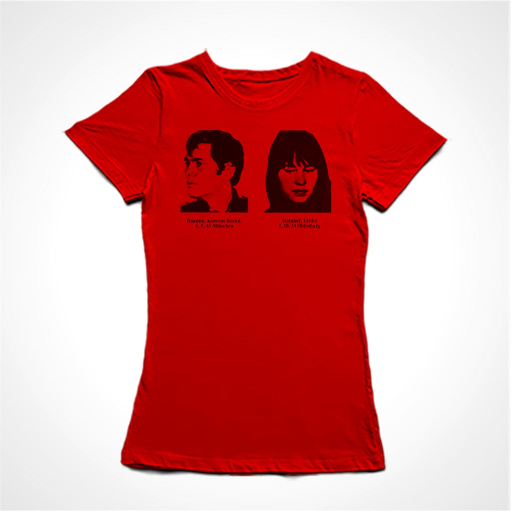 Camiseta Baby Look Baader Meinhof