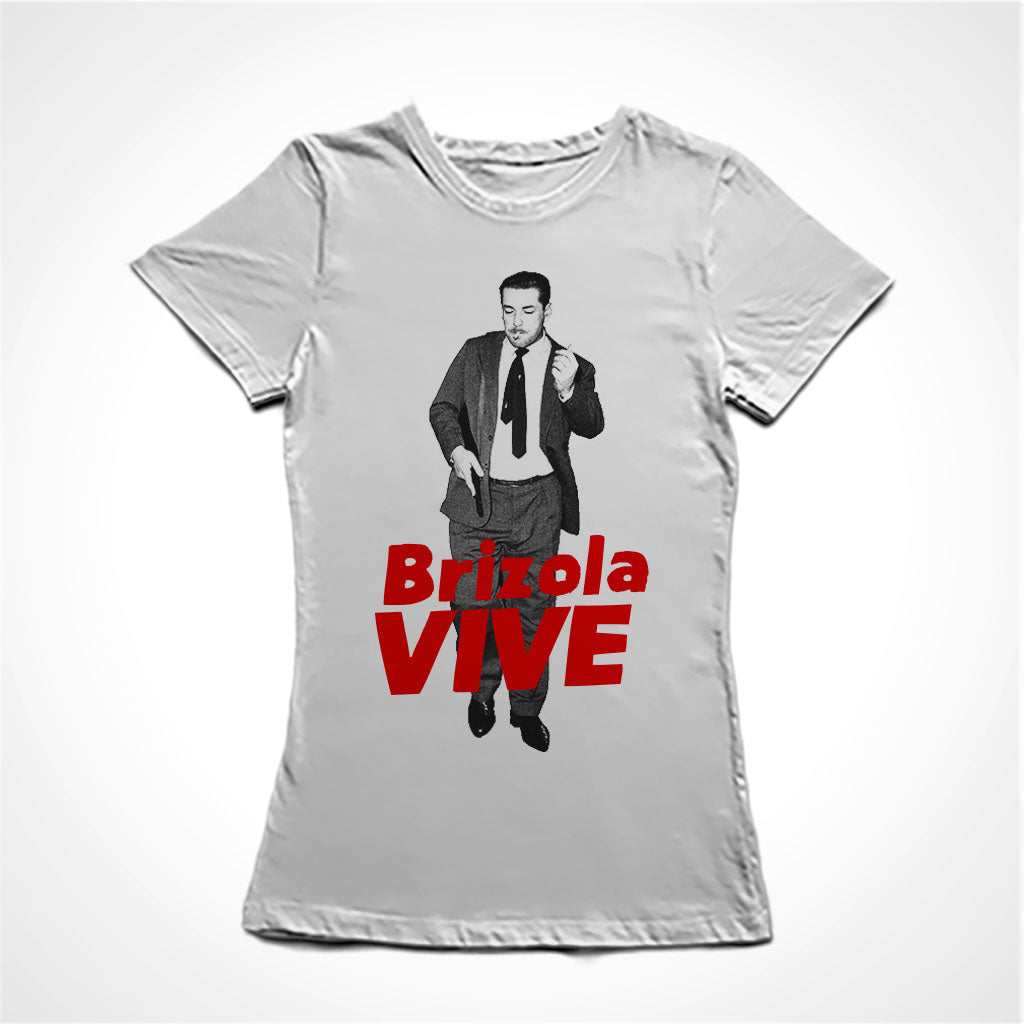 Camiseta Baby Look Brizola Vive