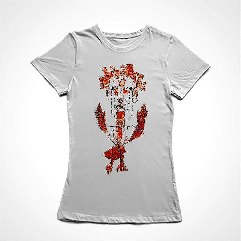 Camiseta Baby Look Angelus Novus