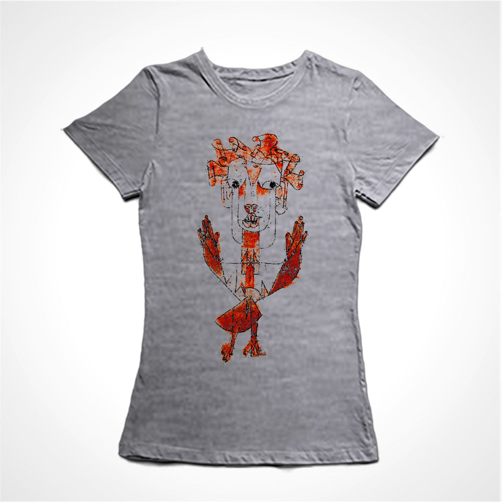 Camiseta Baby Look Angelus Novus