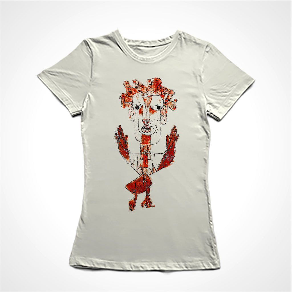 Camiseta Baby Look Angelus Novus