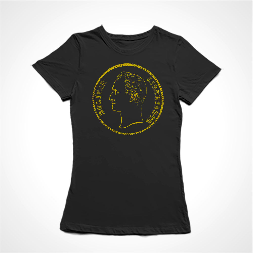 Camiseta Baby Look Libertador Bolívar