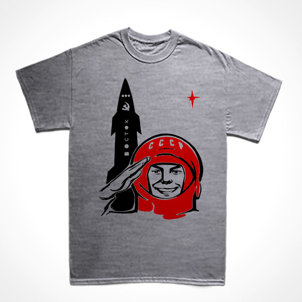 Camiseta Básica Cosmonauta Soviético