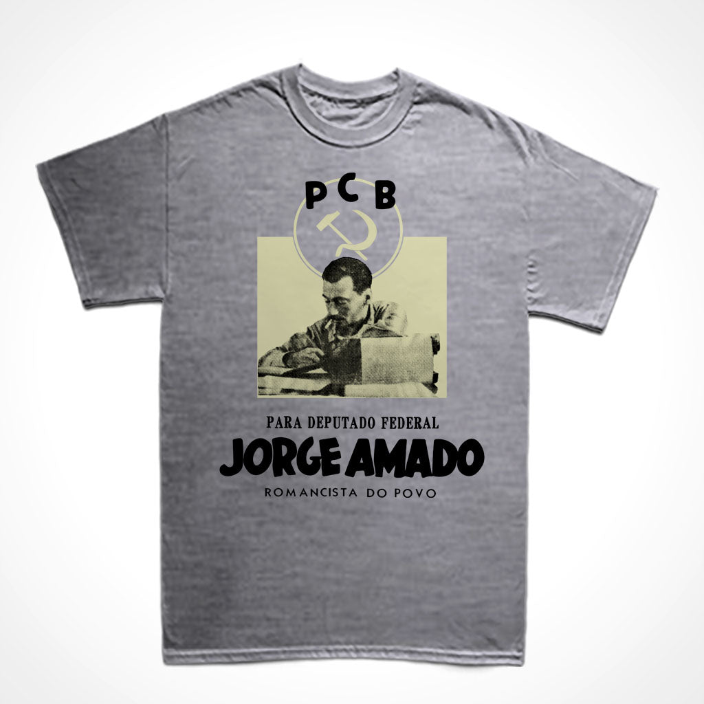 Camiseta Básica Jorge Amado - Romancista do Povo