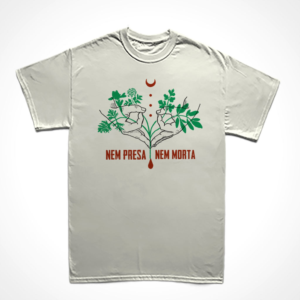 Camiseta Básica Nem Presa Nem Morta