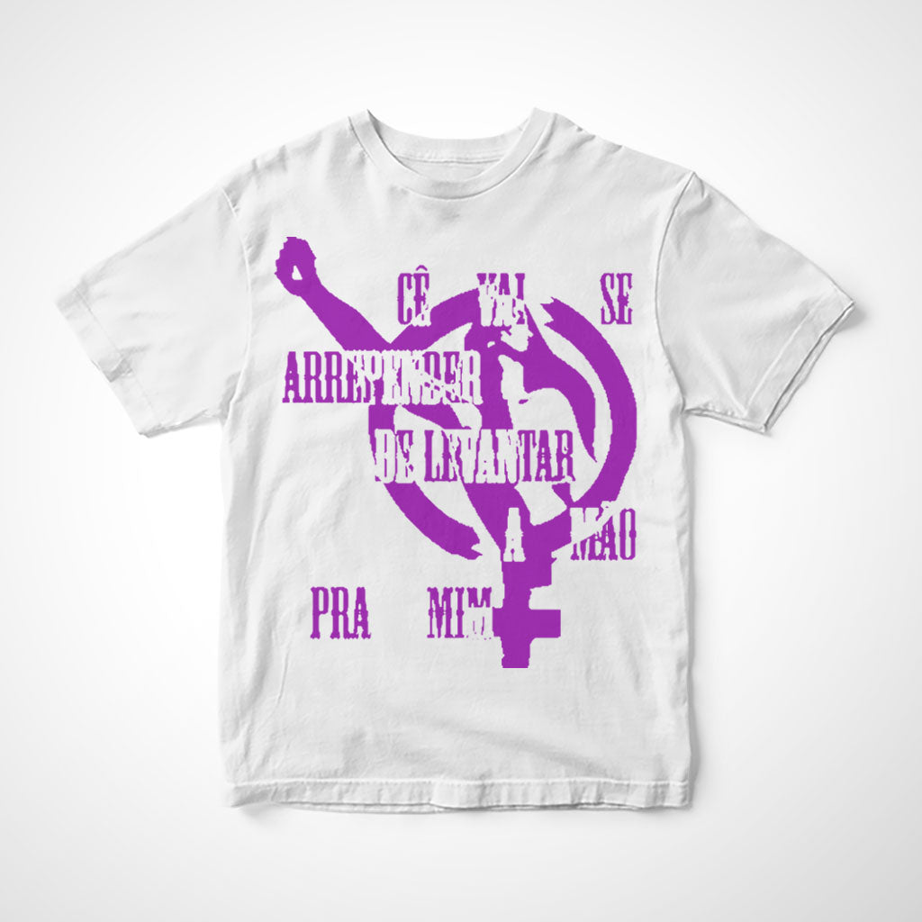 Camiseta Infantil Cê Vai Se Arrepender