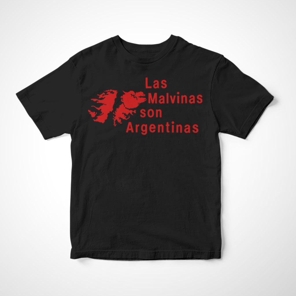 Camiseta Infantil Las Malvinas Son Argentinas