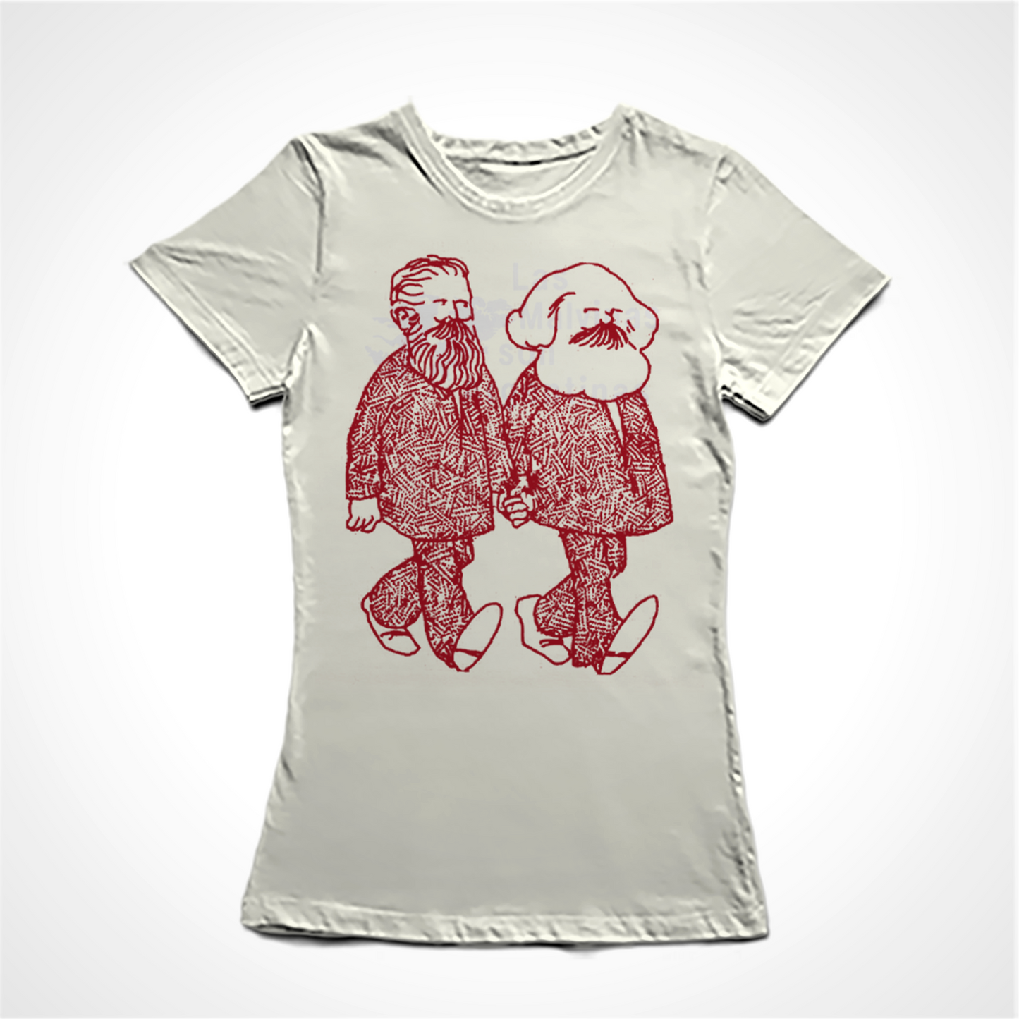 Camiseta Baby Look Marx & Engels