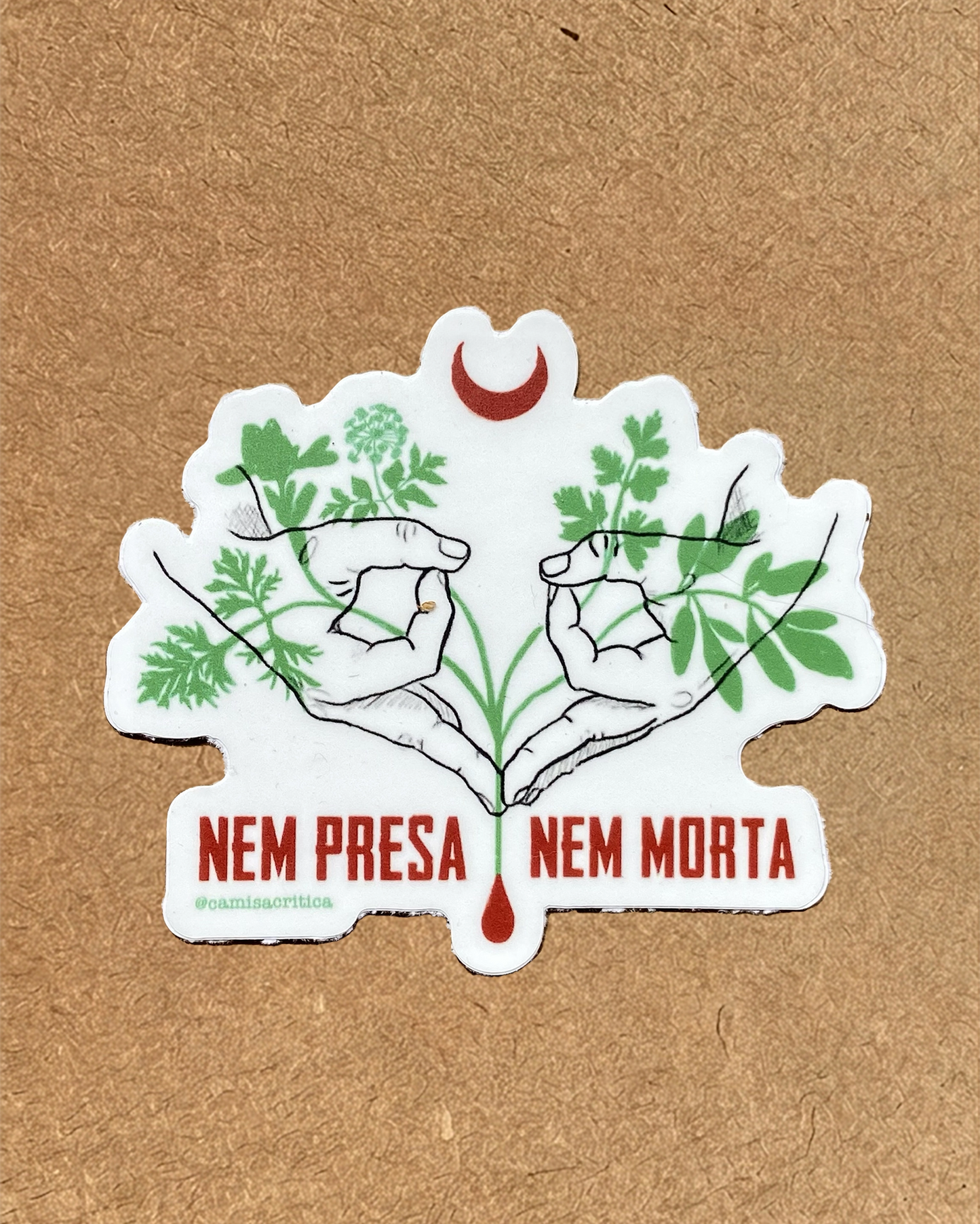 Adesivo Nem Presa Nem Morta