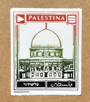 Adesivo Palestina Livre