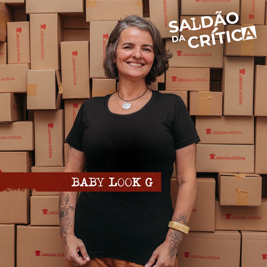 Saldão da Crítica - Camiseta Baby Look G