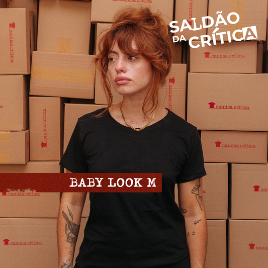 Saldão da Crítica - Camiseta Baby Look M