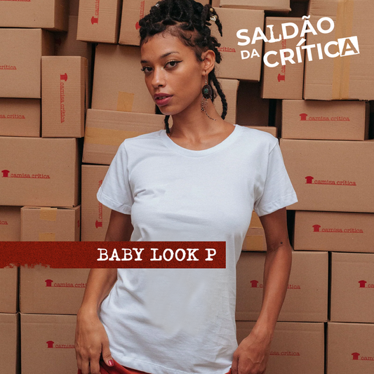 Saldão da Crítica - Camiseta Baby Look P