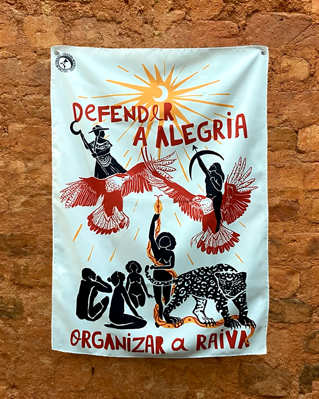 Bandeira Intervozes Defenda a Alegria
