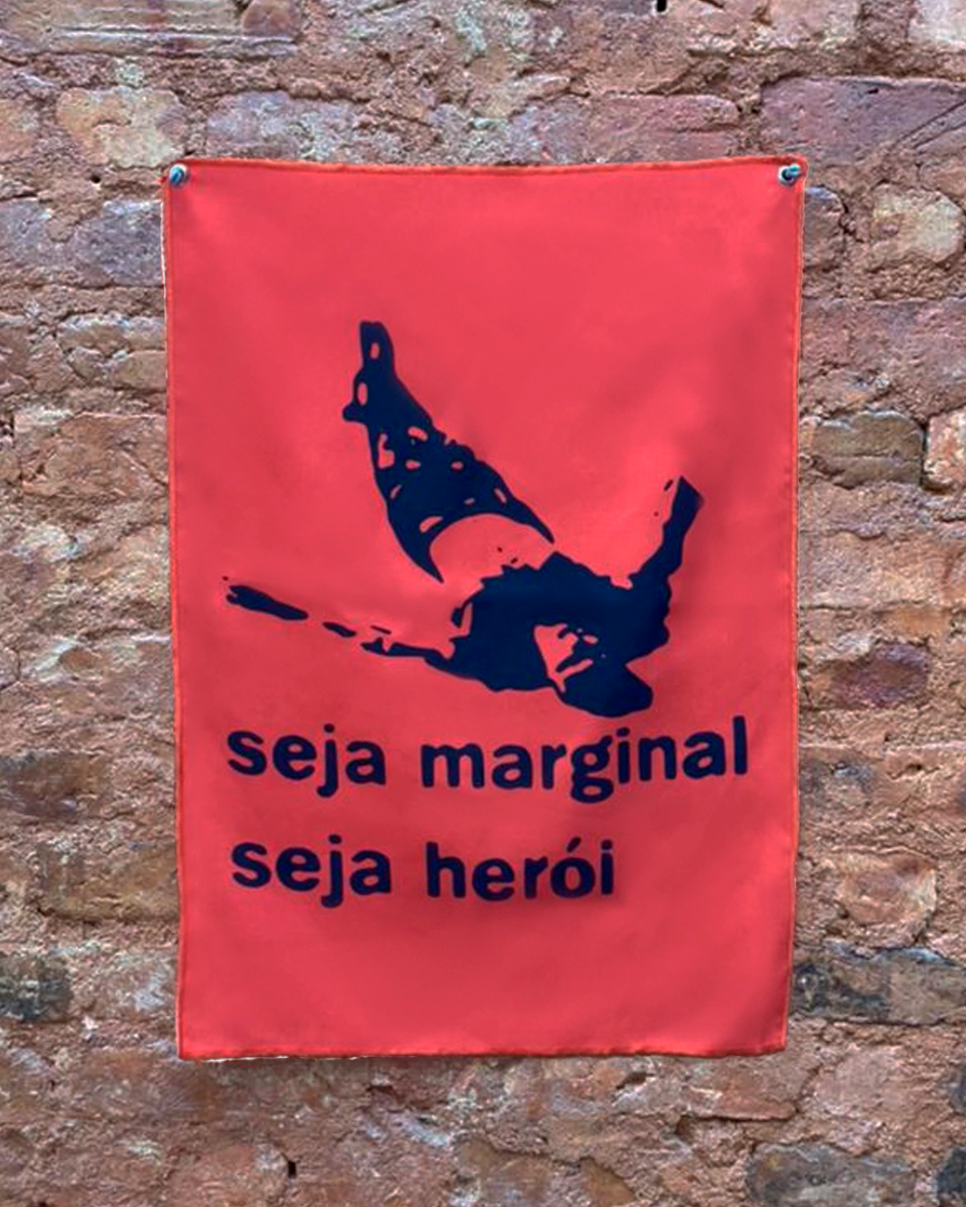 Bandeira Seja Marginal, Seja Herói Vermelha