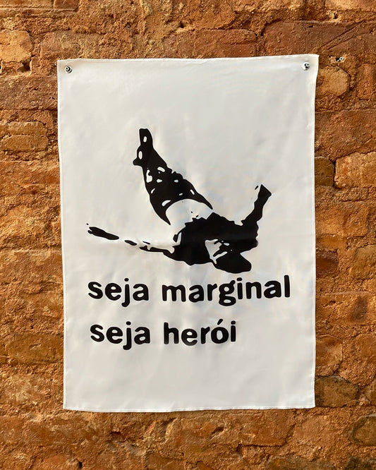 Bandeira Seja Marginal, Seja Herói Branca