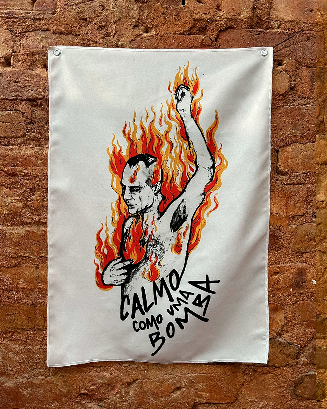 Bandeira Marighella - Calmo Como Uma Bomba
