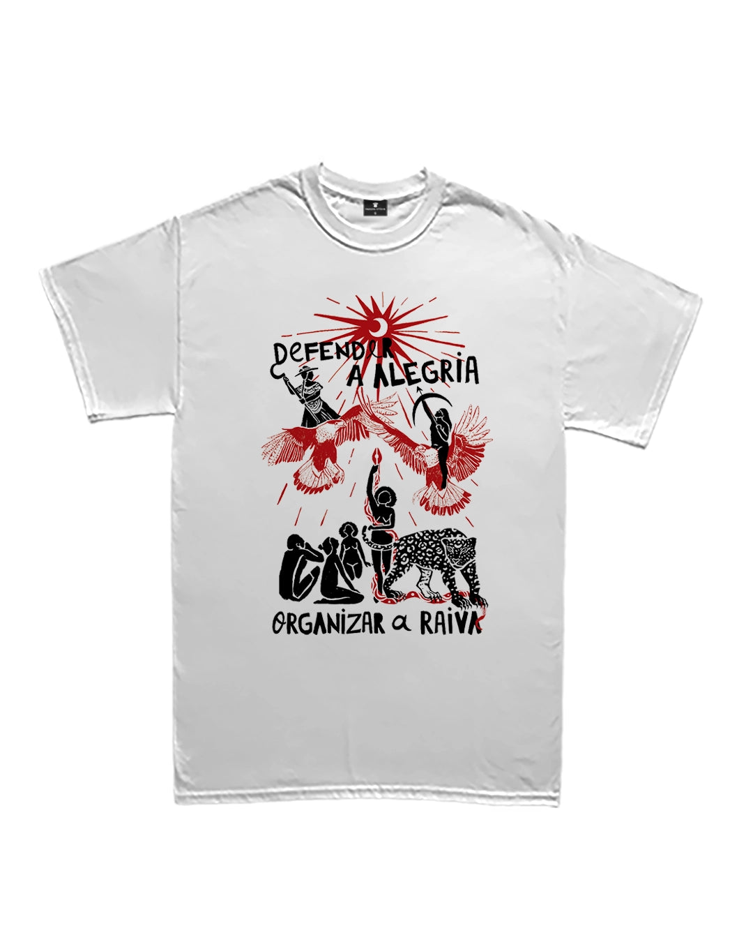 Camiseta Básica Intervozes Defenda a Alegria