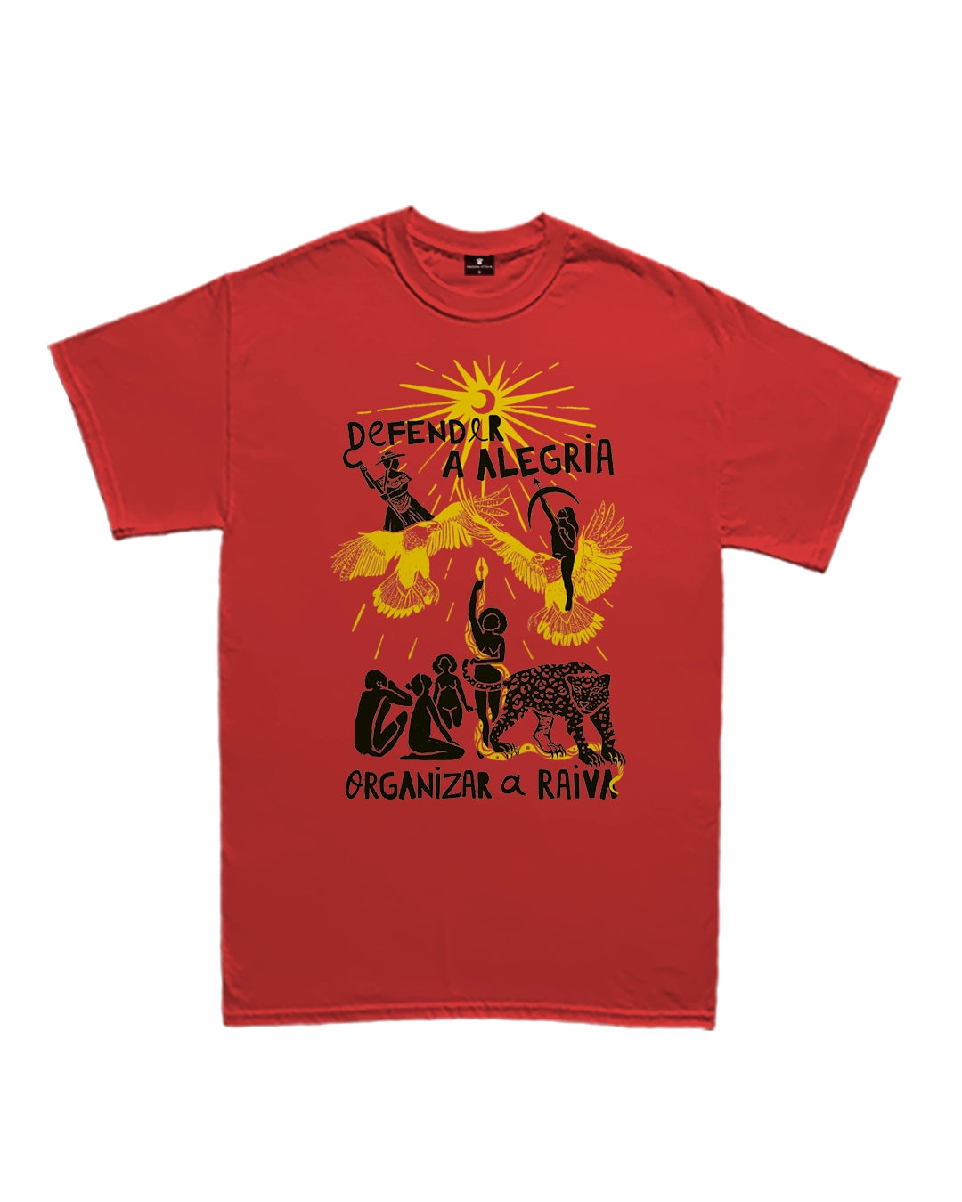Camiseta Básica Intervozes Defenda a Alegria