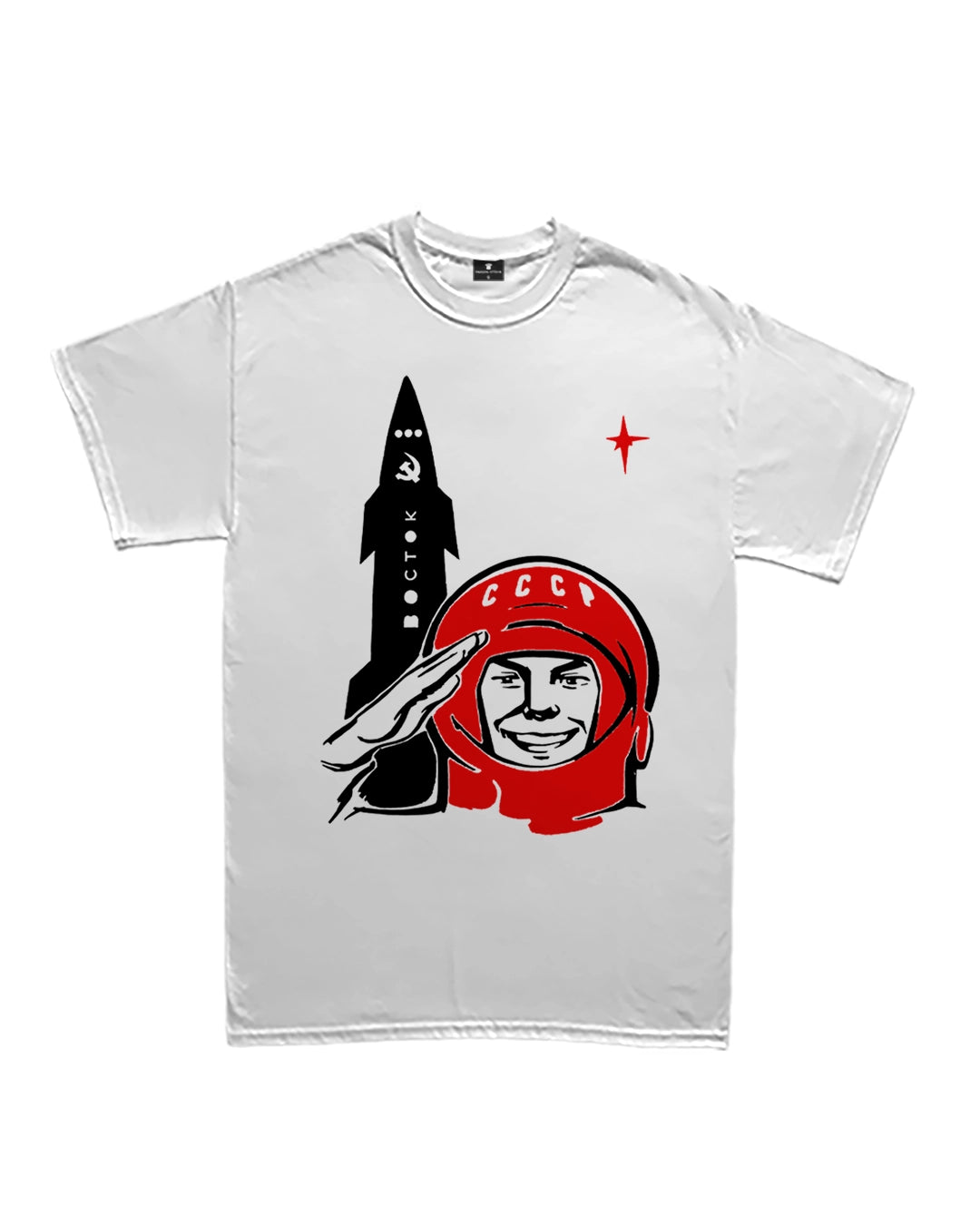 Camiseta Básica Cosmonauta Soviético