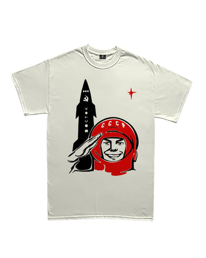 Camiseta Básica Cosmonauta Soviético