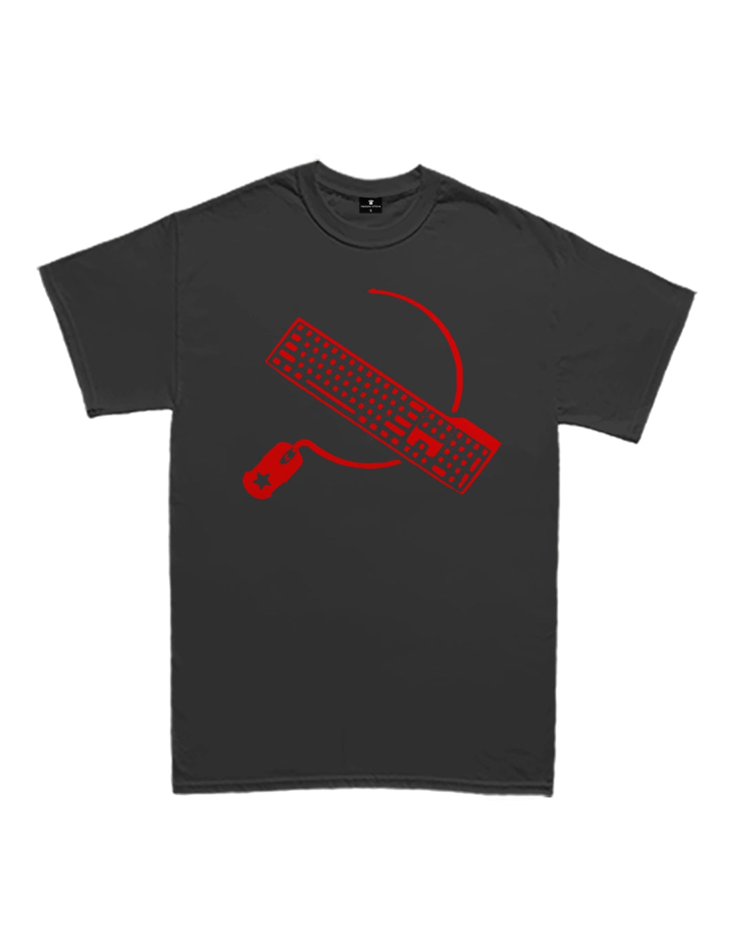Camiseta Básica Foice e Teclado