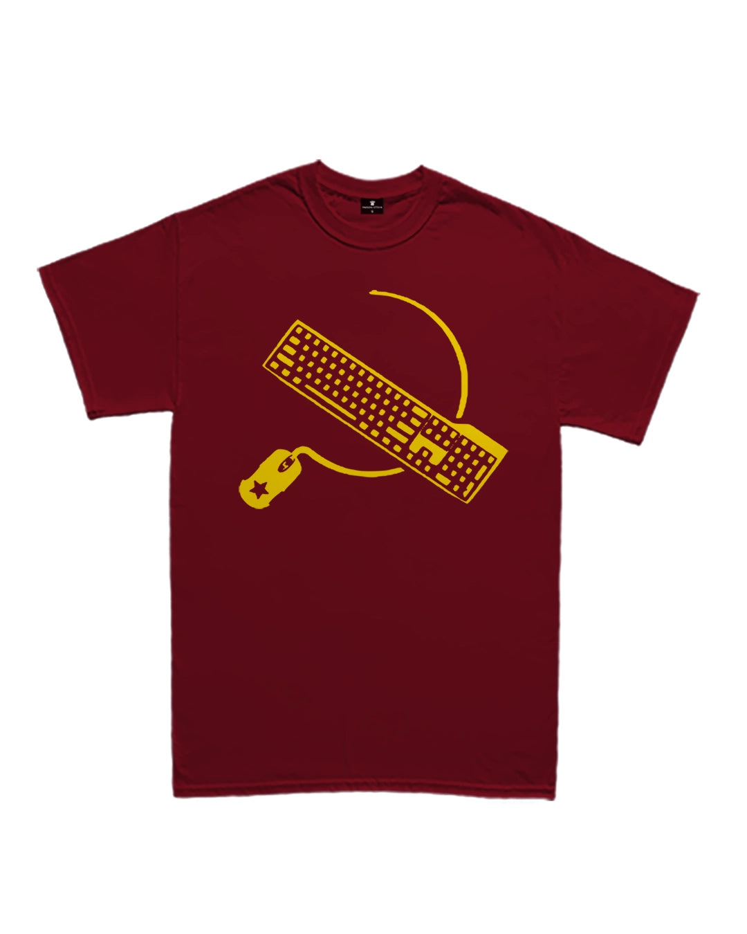 Camiseta Básica Foice e Teclado