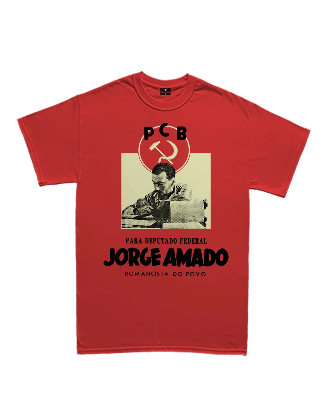 Camiseta Básica Jorge Amado - Romancista do Povo