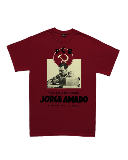 Camiseta Básica Jorge Amado - Romancista do Povo
