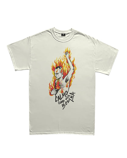 Camiseta Básica Marighella - Calmo Como Uma Bomba