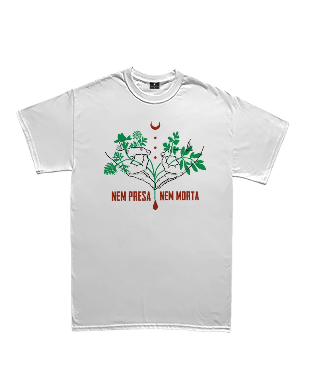 Camiseta Básica Nem Presa Nem Morta
