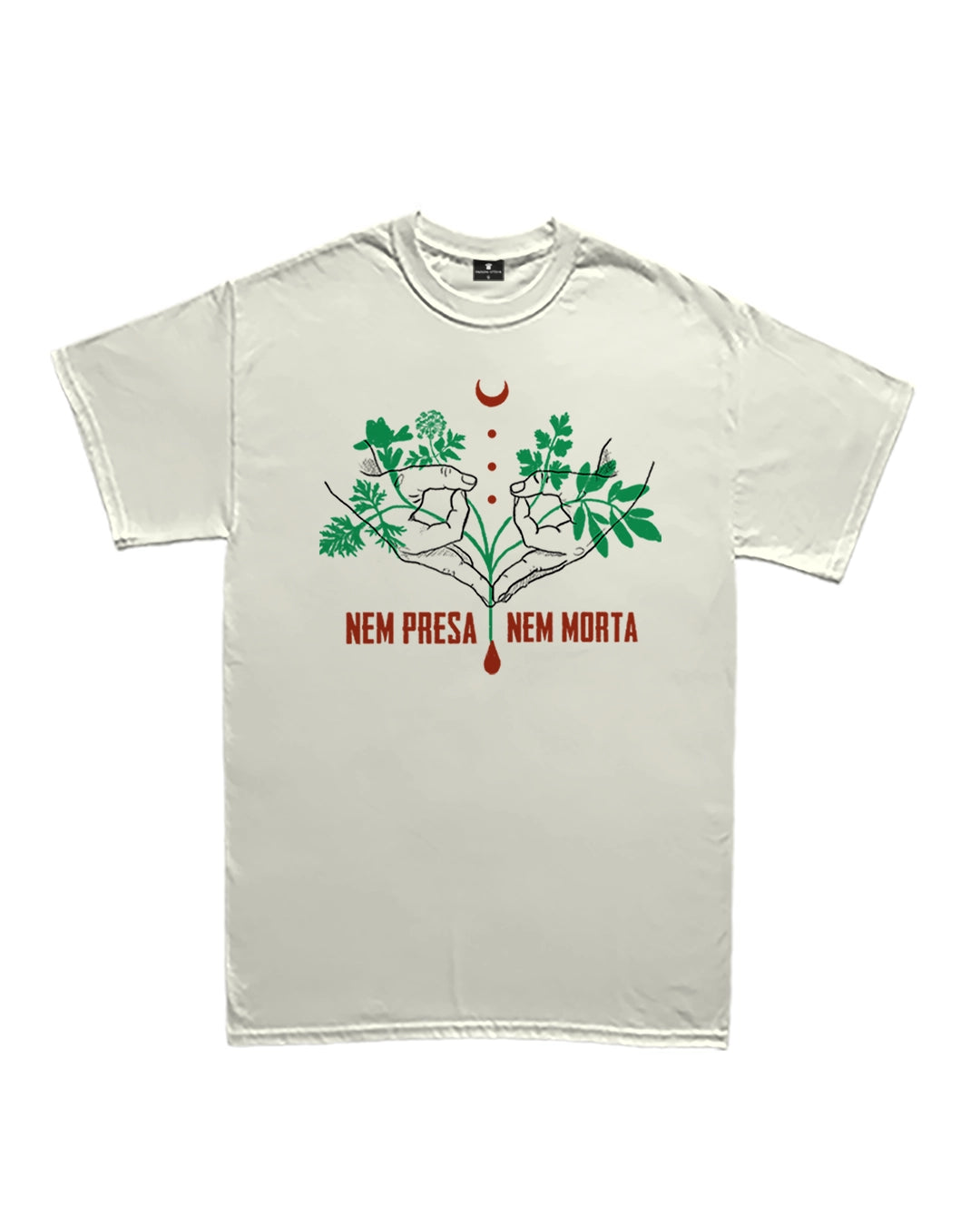 Camiseta Básica Nem Presa Nem Morta