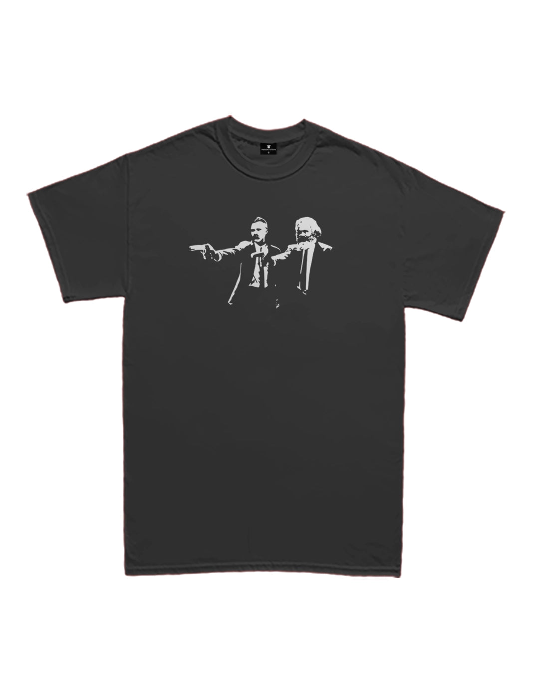 Camiseta Básica A filosofia em tempos de violência. (Nietzsche e Marx)