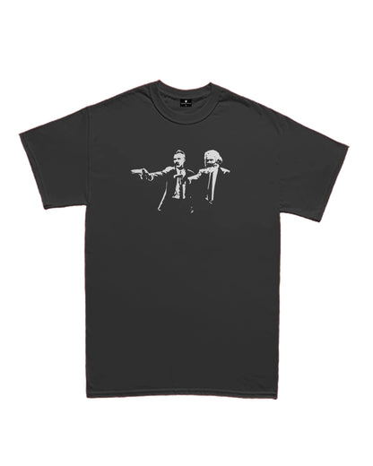 Camiseta Básica A filosofia em tempos de violência. (Nietzsche e Marx)