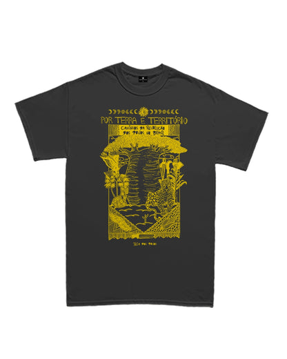 Camiseta Básica Por Terra e Território: Teia dos Povos